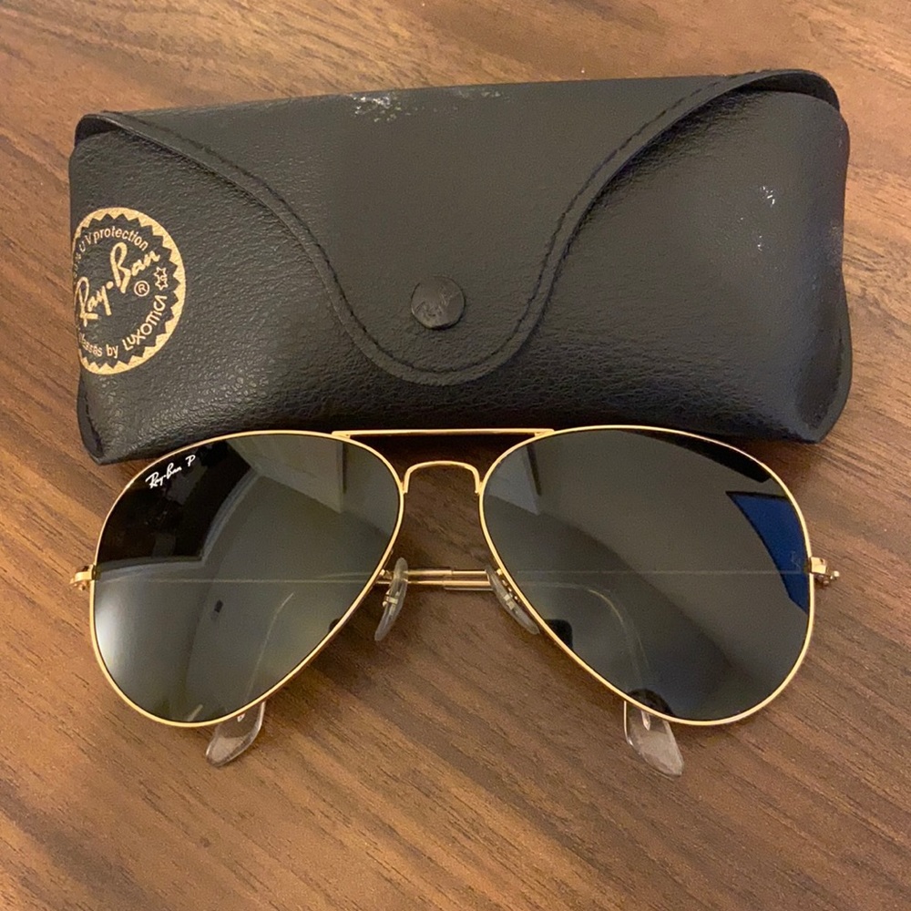 Ray-Ban Polarized Aviator Sunglasses